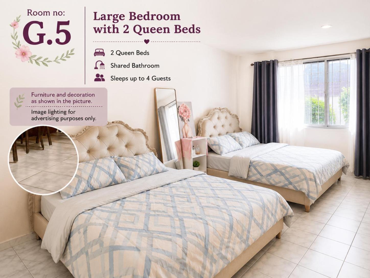 Economy Quadruple Room